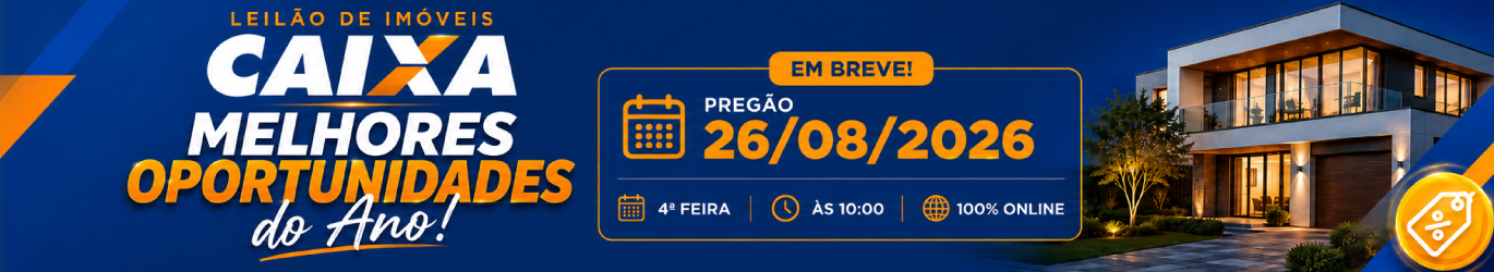 Maior Leilão de Imóveis Caixa 26.110