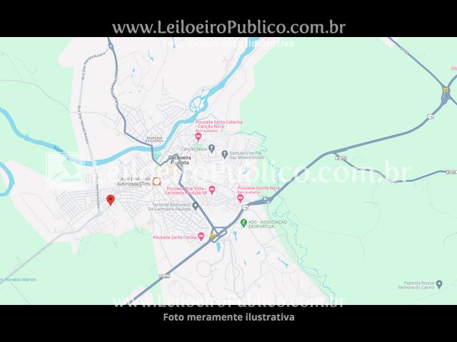 CACHOEIRA PAULISTA (SP): IMÓVEL URB. 795,00 m², localizado em Cachoeira Paulista - SP