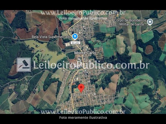 MONTE CARLO (SC): IMÓVEL URBANO 330,00 m², localizado em Monte Carlo - SC