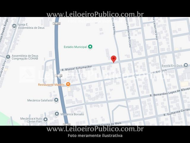 MONTE CARLO (SC): IMÓVEL URBANO 330,00 m², localizado em Monte Carlo - SC