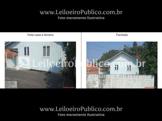 AGROLÂNDIA (SC): IMÓVEL URBANO 384,00 m², localizado em Agrolândia - SC