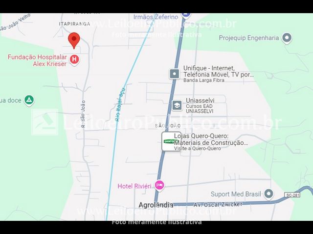 AGROLÂNDIA (SC): IMÓVEL URBANO 384,00 m², localizado em Agrolândia - SC