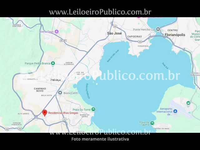 PALHOÇA (SC): APARTAMENTO 48,88 m², localizado em Palhoça - SC, bairro Aririú