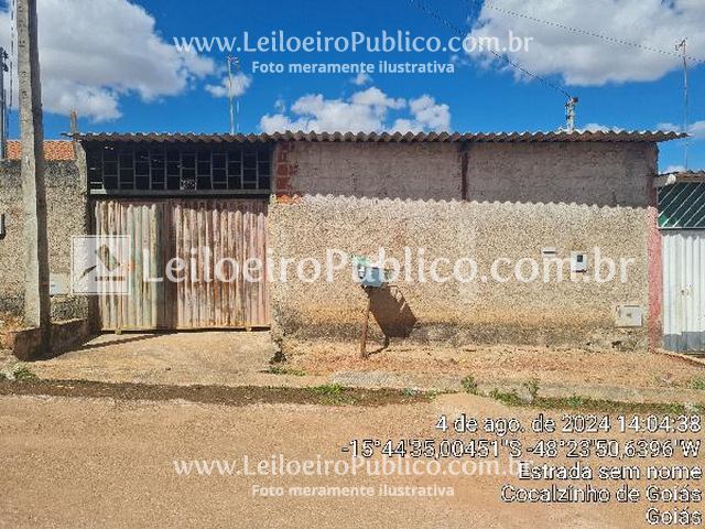 COCALZINHO DE GOIÁS (GO): CASA, 86,12M2