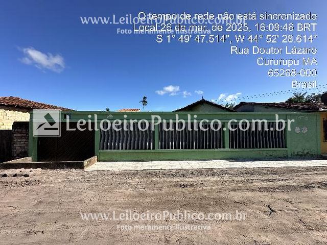 CURURUPU (MA): CASA, 173,24M2