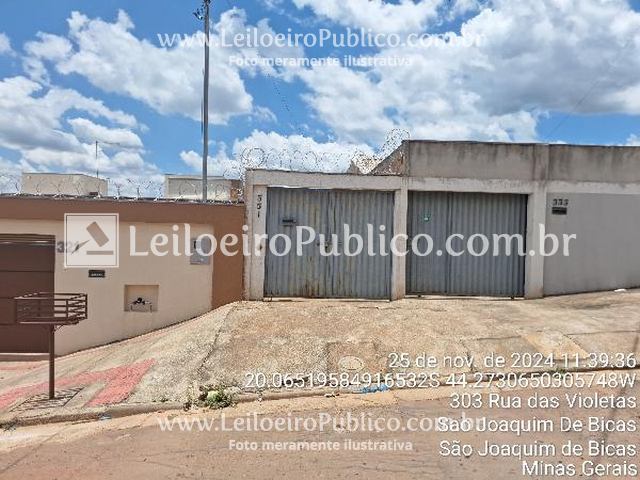 São joaquim de bicas (mg): casa, 51,39m2