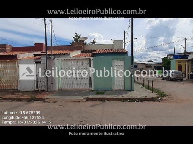 Várzea grande (mt): casa, 80,14m2