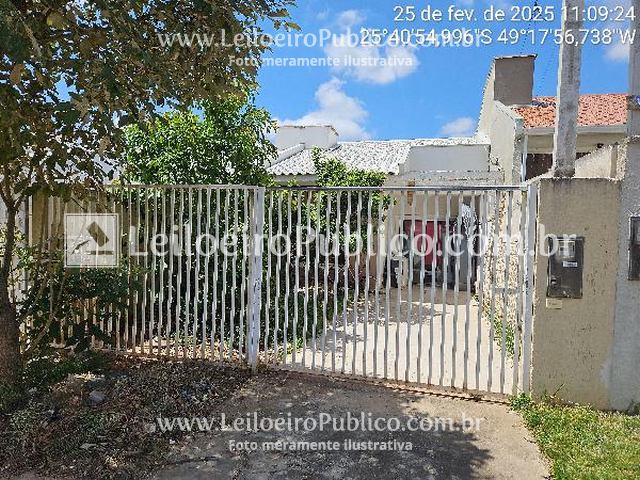 Fazenda rio grande (pr): casa, 52m2