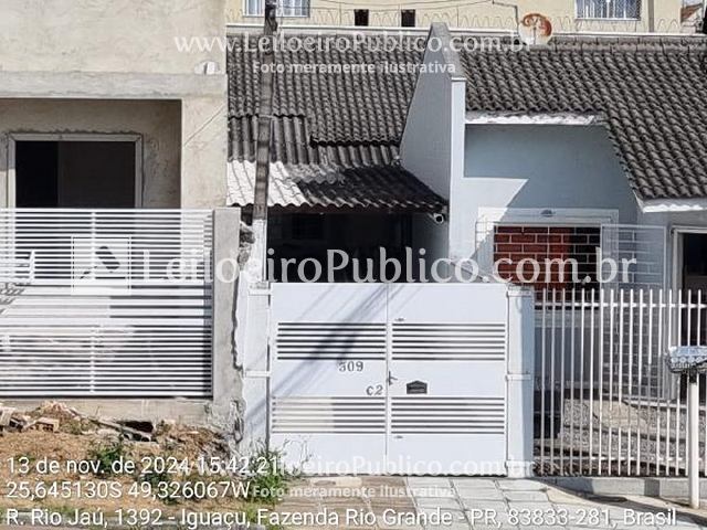 Fazenda rio grande (pr): casa, 56,67m2