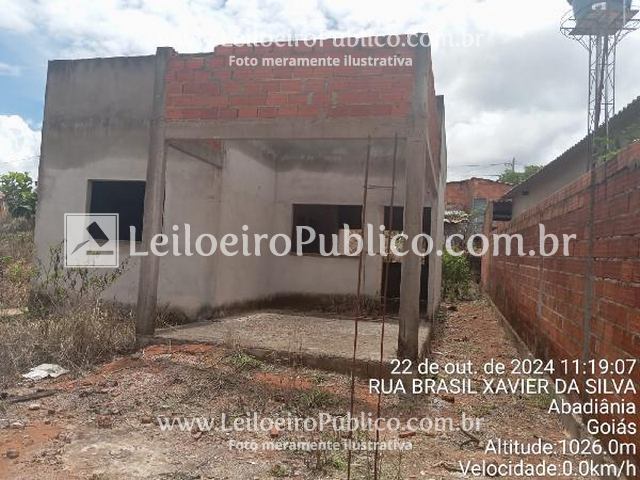 ABADIÂNIA (GO): CASA, 80,45M2