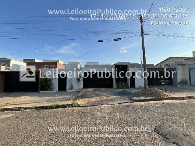 Caldas novas (go): casa, 124m2