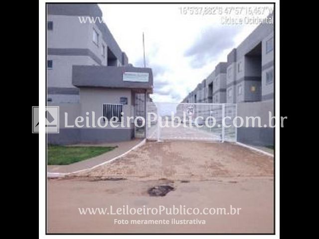 Cidade ocidental (go): apto, 43,04m2