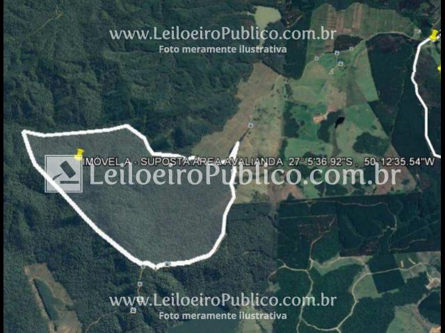 Taió (sc): terreno 2.229.194,82 m²