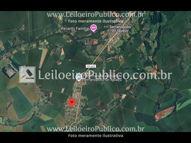 SERRANÓPOLIS DO IGUAÇU (PR): IMÓVEL 625,00 m², localizado em Serranópolis Do Iguaçu - PR