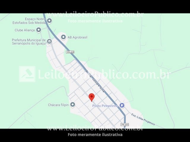 SERRANÓPOLIS DO IGUAÇU (PR): IMÓVEL 625,00 m², localizado em Serranópolis Do Iguaçu - PR