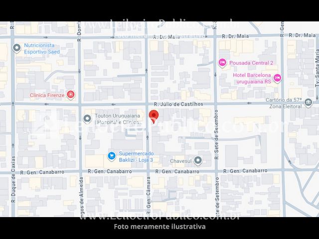URUGUAIANA (RS): IMÓVEL 871,20 m², localizado em Uruguaiana - RS, bairro Centro