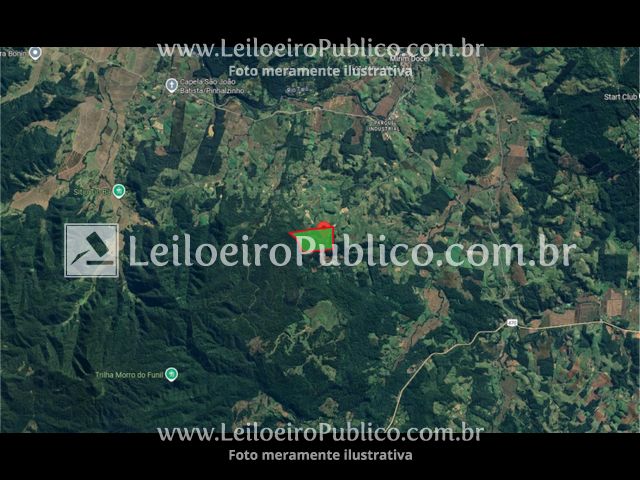 MIRIM DOCE (SC): TERRENO 28,6 ha, localizado em Mirim Doce - SC, bairro Mirim Doce