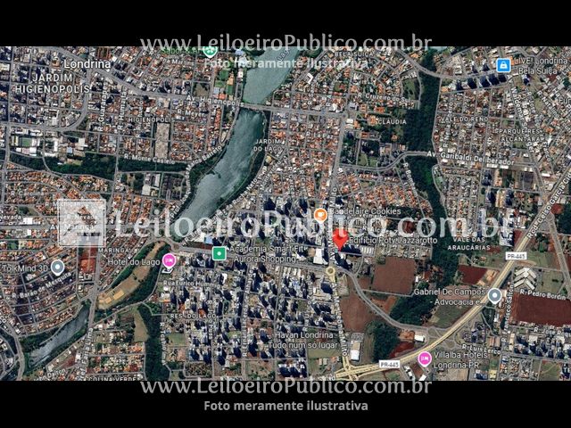 LONDRINA (PR): APTO. COM GARAGENS 194,2565 m², localizado em Londrina - PR