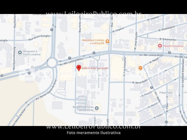 LONDRINA (PR): APTO. COM GARAGENS 194,2565 m², localizado em Londrina - PR
