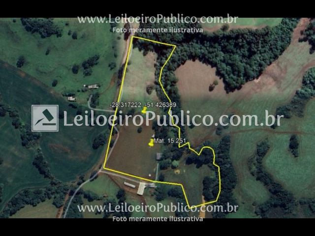 CAPÃO B. DO SUL (RS): TERRENO 6 HAS.5.000 M², localizado em Capão Bonito Do Sul - RS