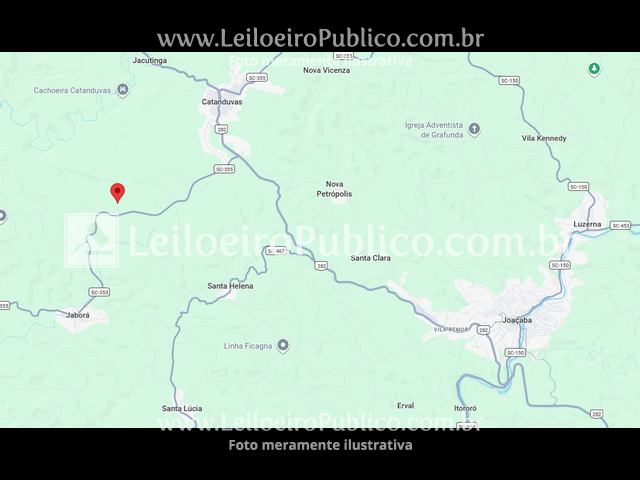 JABORÁ (SC): TERRENO 39.069,12 m², localizado em Jaborá - SC