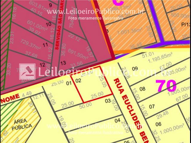 QUILOMBO (SC): LOTE 626,15 m², localizado em Quilombo - SC