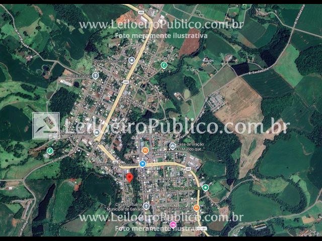 GALVÃO (SC): IMÓVEL 1.672,06 m², localizado em Galvão - SC, bairro Zona Urbana