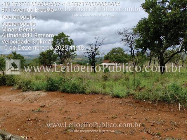 Imagem do imóvel CAETANÓPOLIS (MG): LOTE
