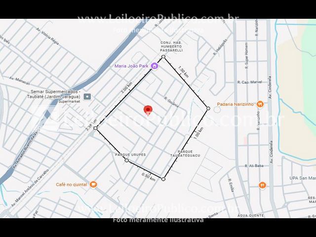 TAUBATÉ (SP): IMÓVEL 250,00 m², localizado em Taubaté - SP, bairro Água Quente