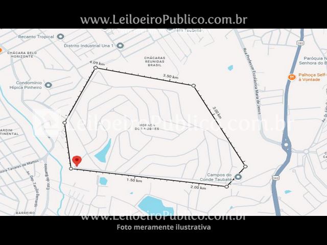TAUBATÉ (SP): TERRENO 854,00 m², localizado em Taubaté - SP, bairro Cataguá