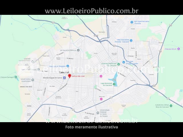 CASCAVEL (PR): APARTAMENTO E VAGAS 201,694 m², localizado em Cascavel - PR, bairro Centro