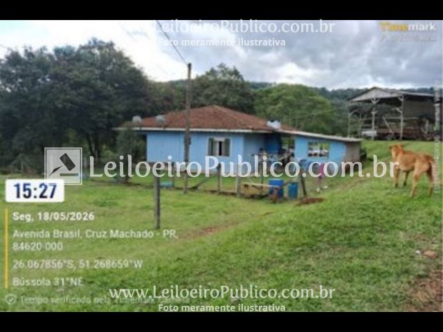 CRUZ MACHADO (PR): IMÓVEL 27.611,00 m², localizado em Cruz Machado - PR, bairro Bairro Rural