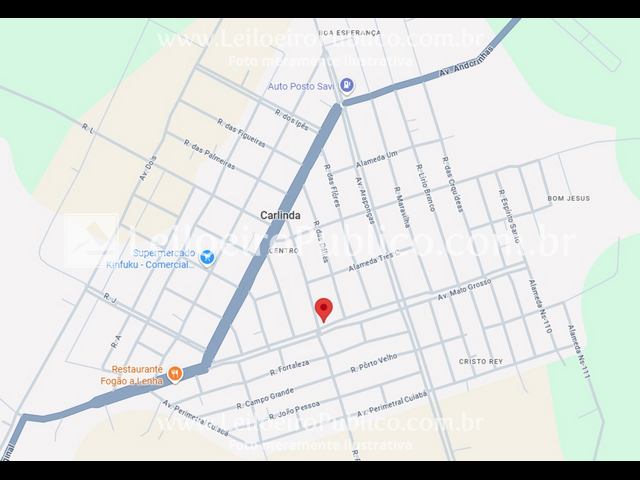 CARLINDA (MT): IMÓVEL 194,50 m², localizado em Carlinda - MT