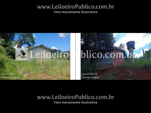 IPUAÇU (SC): TERRENO 3.080,000 m², localizado em Ipuaçu - SC, bairro Interior