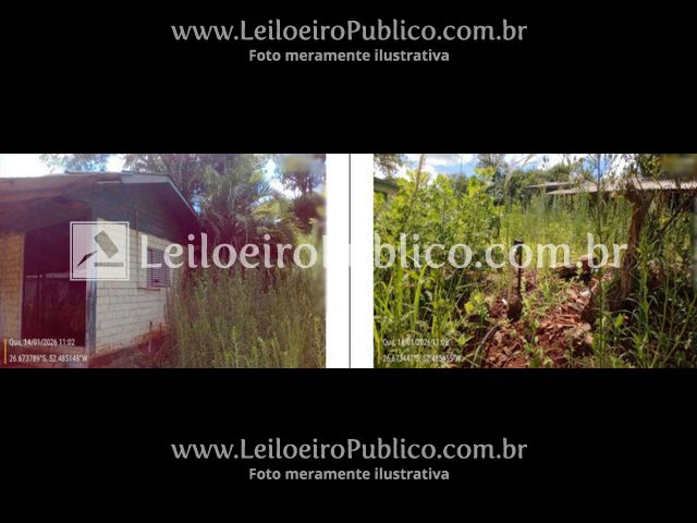 IPUAÇU (SC): TERRENO 3.080,000 m², localizado em Ipuaçu - SC, bairro Interior