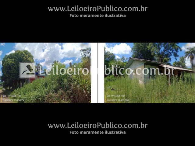 IPUAÇU (SC): TERRENO 3.080,000 m², localizado em Ipuaçu - SC, bairro Interior