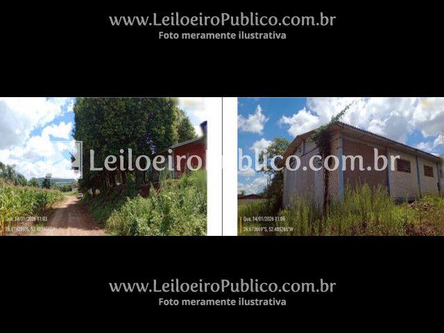 IPUAÇU (SC): TERRENO 3.080,000 m², localizado em Ipuaçu - SC, bairro Interior
